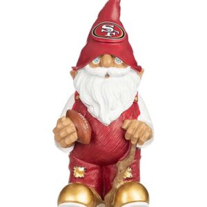 FOCO NFL Resin 11.5" Team Logo Outdoor Garden Statue Gnome